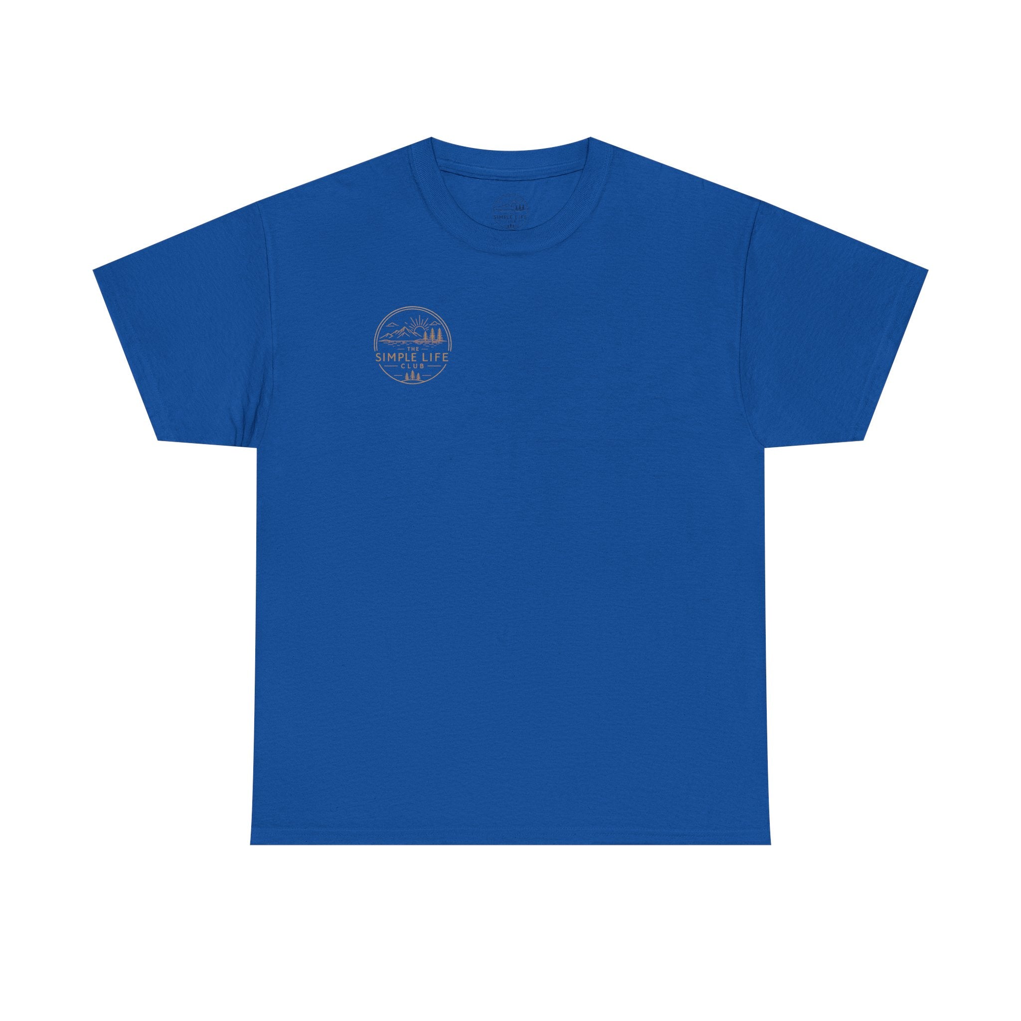 Simple Life Club T-Shirt — Minimalist Nature Graphic Tee
