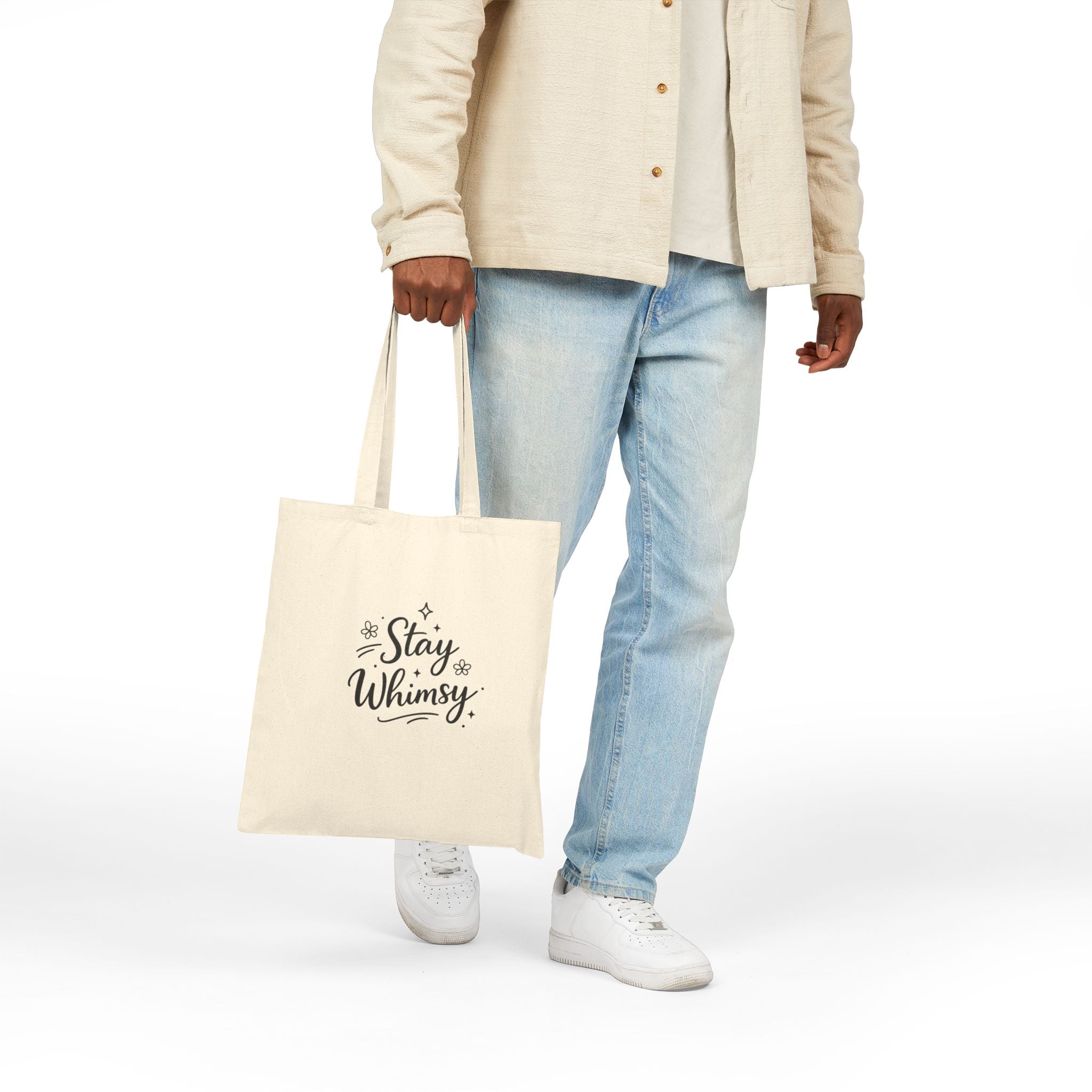 Stay Whimsy Canvas Tote Bag