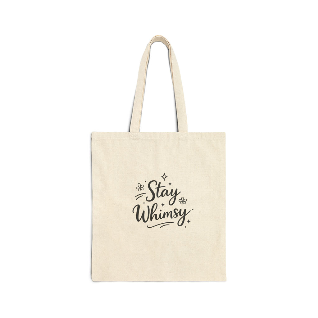 Stay Whimsy Canvas Tote Bag