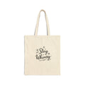 Stay Whimsy Canvas Tote Bag