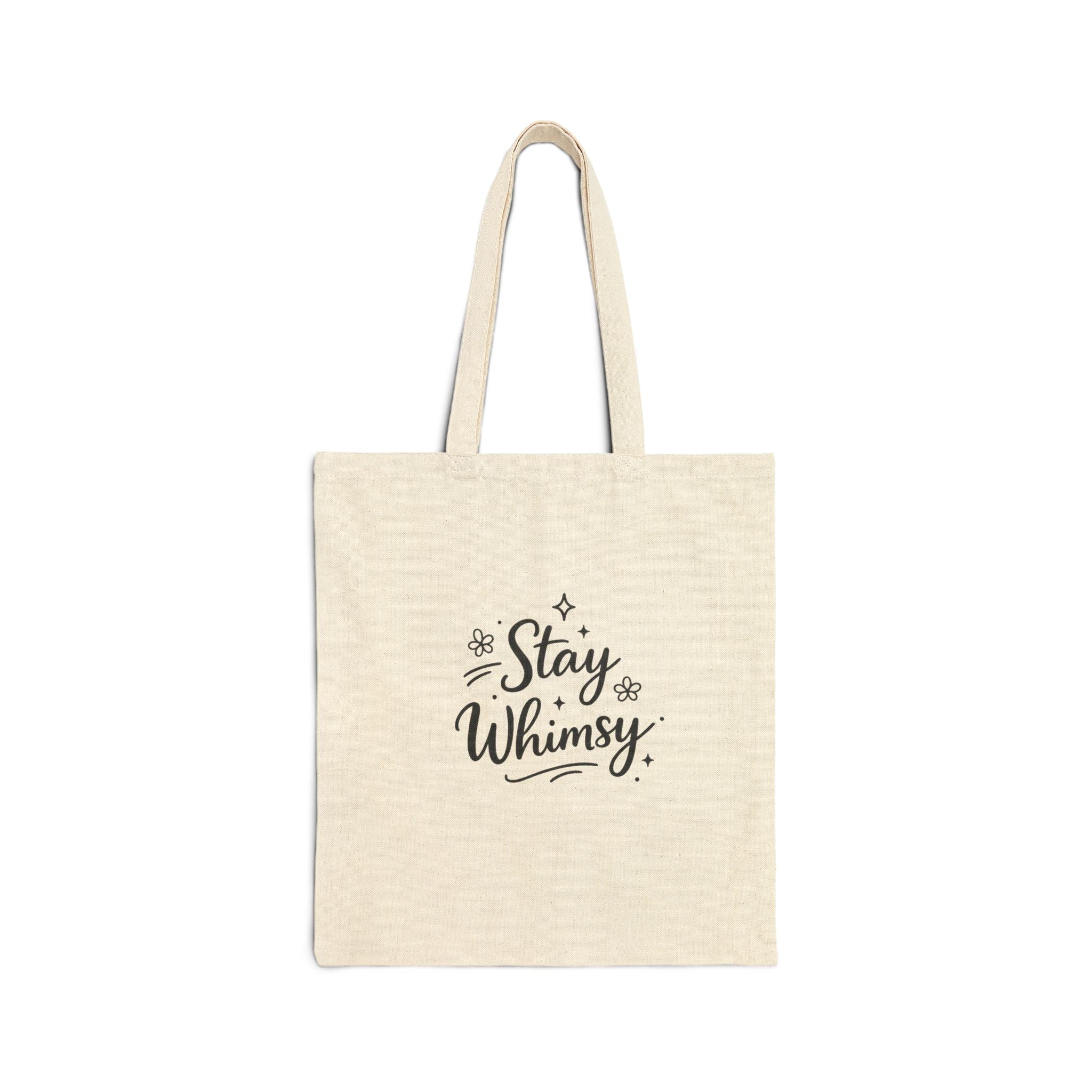 Stay Whimsy Canvas Tote Bag