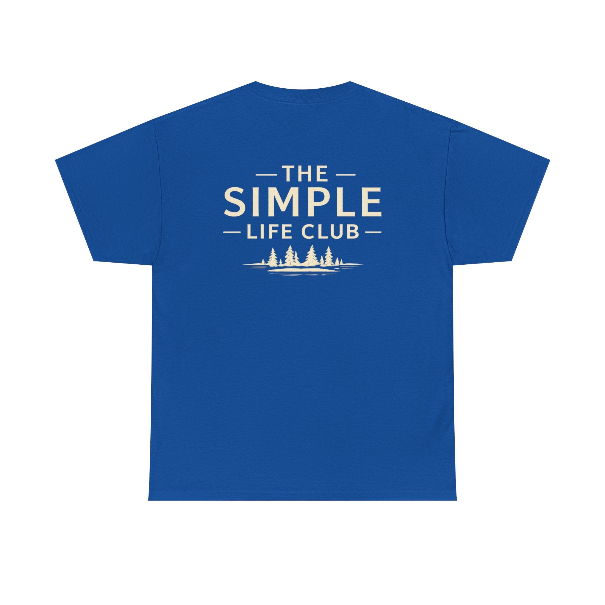 Simple Life Club T-Shirt — Minimalist Nature Graphic Tee